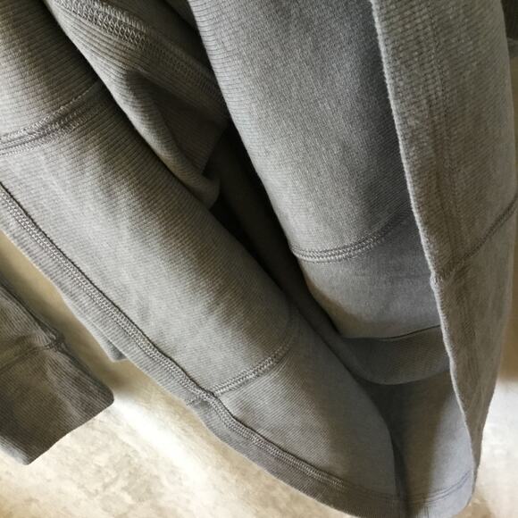 UpWest Gray Cozy Rib Long Sleeve Turtleneck Dress - Picture 7 of 12